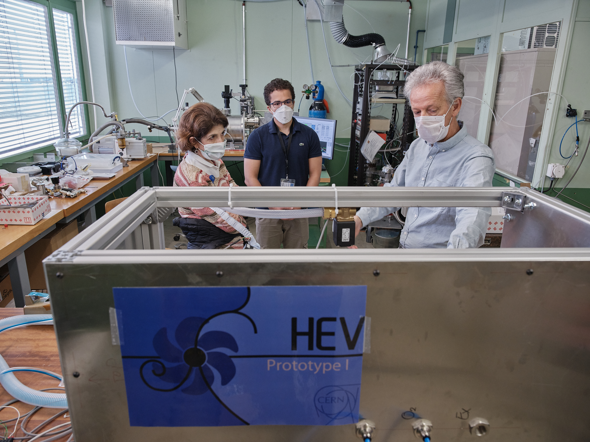 HEV prototype and testing activity during the CERN COVID-19 response
