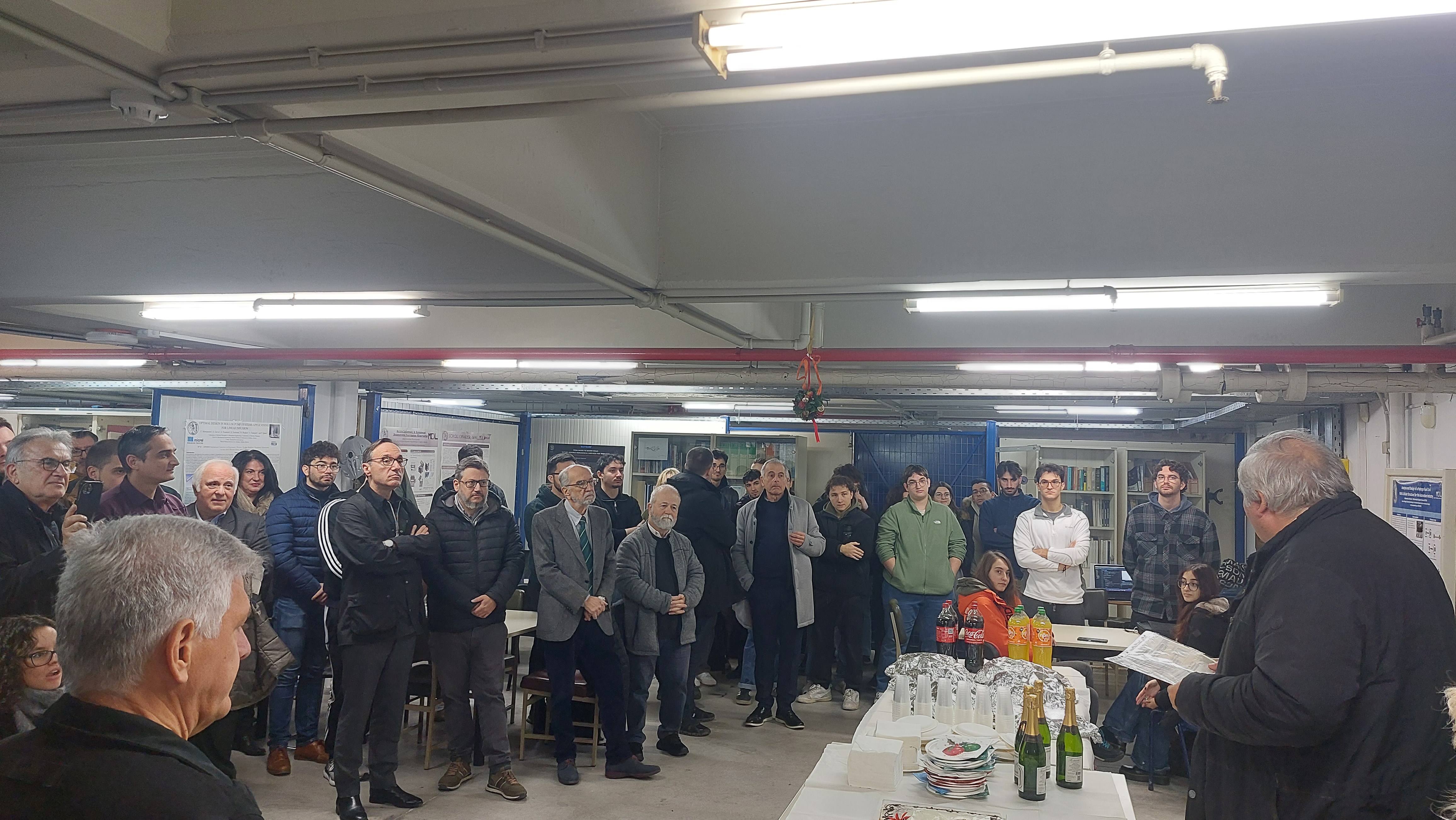 Audience during the third Michael Sfantzikopoulos Award ceremony at MD-Lab