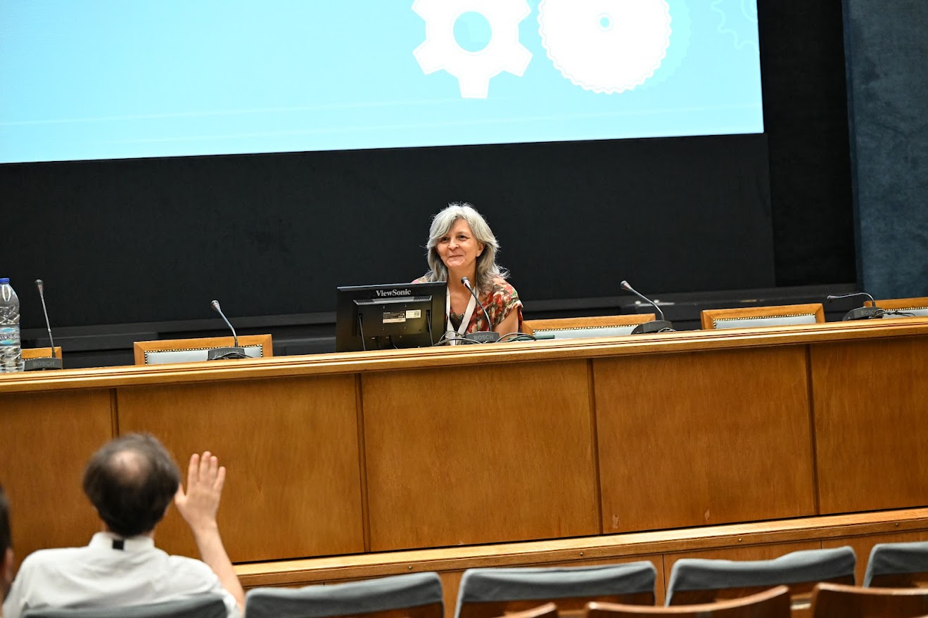 Prof. Tatjana Lazovic chairing a BAPT 2025 session