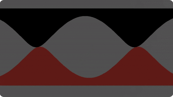 Two-dimensional linear analogue of the LESS mechanism meshing profiles