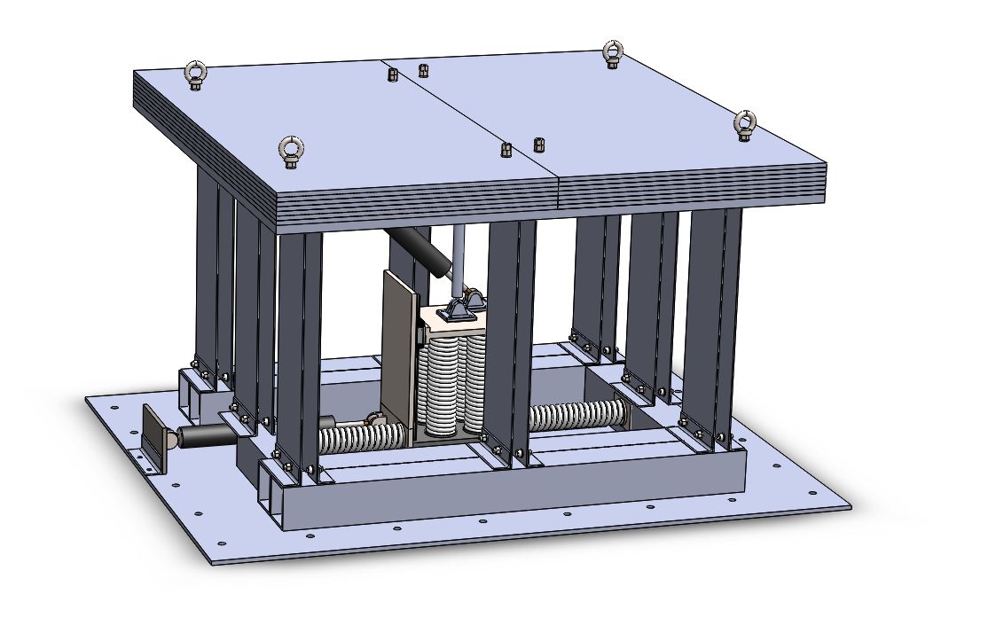 Extended KDamper assembly concept developed in NOESIS